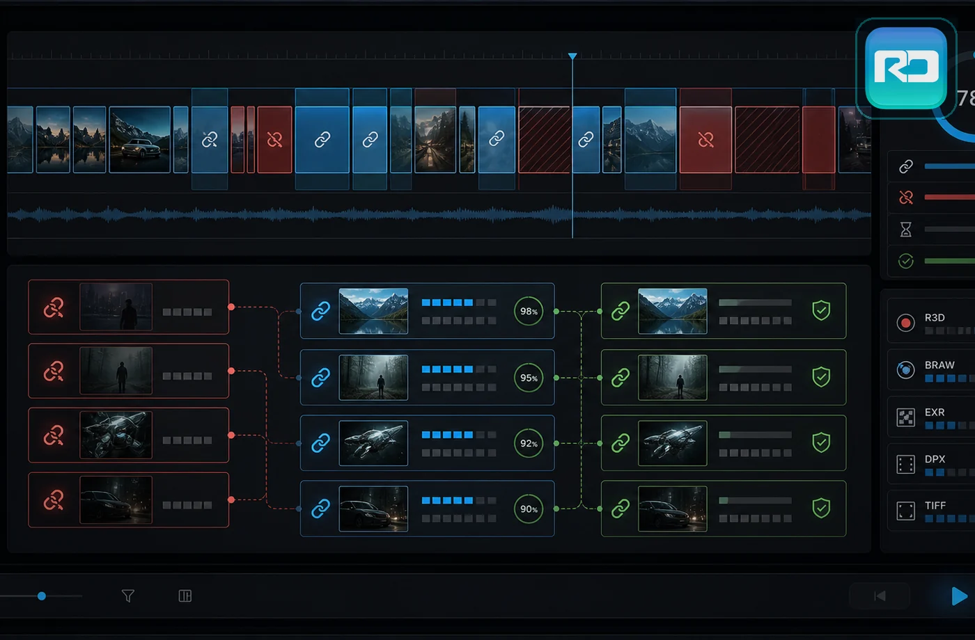 rCore Studio Pro 26 workflow interface
